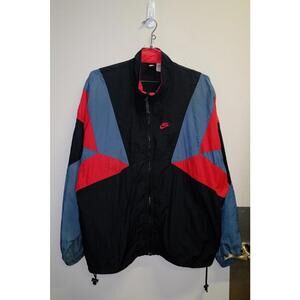 00's Nike Check Logo Windbreaker